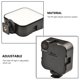 thumbnail image 3 of Tholdsy Mini Zapato LED Video Luz de relleno Ajustable 800LM 6000K DC 3.7V 6W Lámpara sin espejo para cámara Suministros de emergencia Accesorios de cámara y óptica, 3 of 6