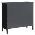 thumbnail image 6 of Linon Fetti Black Large Cabinet, 6 of 13