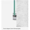 thumbnail image 3 of 4 Pcs Mirror Clip Set Glass Clips Clamps Holder Round Shape Wall-mounted Mirrors Bracket, 3 of 3