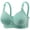 Mint Green, variant on ,Women's Wireless Comfort Support Bras Breathable Push up Bra Full Coverage Lift Bralettes for Large Red 48