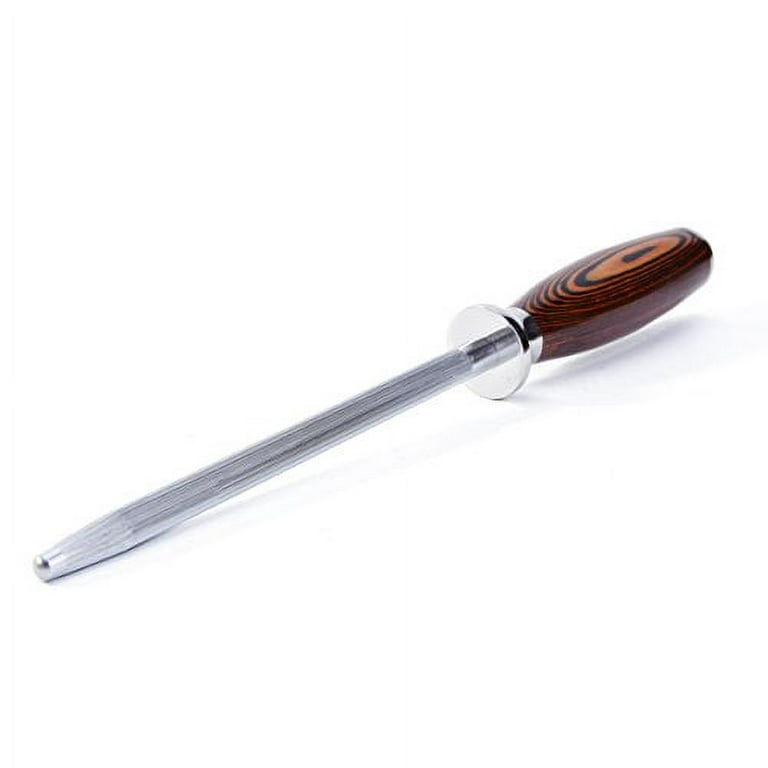 Imperial Professional Sharpening Steel - Emery Rod & Finished Wood Handle  in 2023