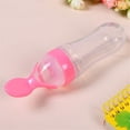 thumbnail image 6 of Silicone Squeeze Bottle Spoon Baby Feeding Cereal Rice Supplement with Dispensing Feeder Food Dispensing Spoon, Toddler Food Supplement- 90ml, 6 of 6