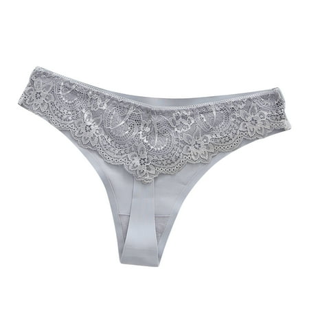 Panties for Women Clearance Solid Lace Plus Size High Waist Leak Proof Cotton Crotch Underwear Panties 2XL