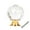 Golden, variant on Farfi 20/30/40mm Crystal Glass Kitchen Cabinet Cupboard Drawer Knob Wardrobe Handle (Silver,40mm)