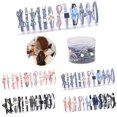 thumbnail image 2 of 12 Pcs Élastiques à Cheveux pour Femmes, 2 of 9