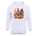 thumbnail image 4 of LEBONYARD Men's Essentials Long Sleeve Crew Tee,Mens Sweatshirts Clearance Crewneck,Men's Thanksgiving Printed Casual Hooded Long Sleeve Sweatshirt White XL, 4 of 4