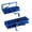 Blue, variant on Creative Letter Gift Box Floral Packaging Set Alphabet Shape Box for Flowers and Treats for Anniversary and Celebration Black 17x6x3 Inch