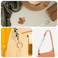 thumbnail image 6 of Uxcell 2Pack 14.5cm/5.7" Pearl Purse Chain Strap Extender for Women Handbag, Gold/White, 6 of 6