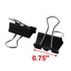 thumbnail image 2 of One Dozen 19mm Width Black Metal Office Documents Binder Clips, 2 of 3