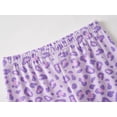 thumbnail image 5 of Topgal Purple Kittten Pajamas for Girls – Cotton Snug-Fitting Tee Shorts & Pants PJ Set Size 10, 5 of 7