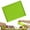 Green, variant on BBQ Mat,Silicone Baking Mat, Reusable Non-Stick Oven Liner Sheet for Cookies, Pastry, Dehydrating, Heat Resistant up to 480°F, Dishwasher Safe (12x10 Inch, Multiple Colors)