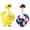 Bikini A, variant on 23 Inch Patriotic Porch Goose Decor 2 Pack, 4th of July Goose Statues with American Flags, Red White Blue Independence Day Outdoor Decor for Yard Lawn Garden Home Holiday