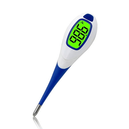 Ever Ready Comfort Flex 15 Second Digital Thermometer for Rectal, Oral and Axillary Underarm Body Temperature Measurement