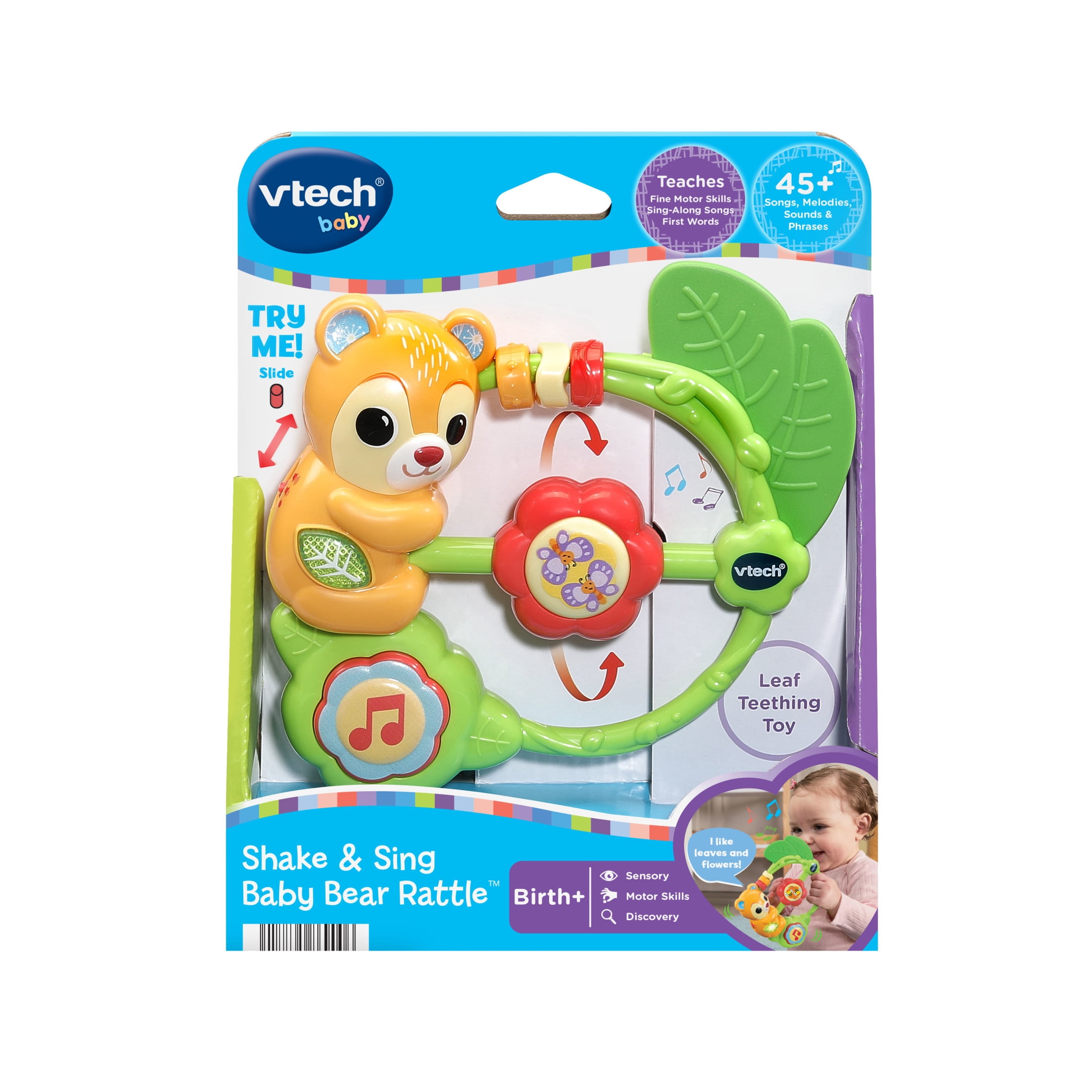 VTech Bear Rattle With Teether And Sing-Along Songs