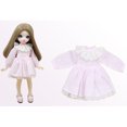 thumbnail image 4 of Vestido de muñeca 1/6 Sunnimix rosa 2 capas, 4 of 7
