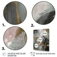 thumbnail image 3 of Designart "Black Elegant Palm Trees II" Floral Leaves Wall Art For Bathroom, 3 of 5