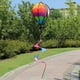 thumbnail image 3 of Decoraciones De Fiesta Coloridas Para Niños. Adornos Colgantes Con Globos Aerostáticos Arcoíris Para Celebraciones, Cumpleaños O Para El Hogar, Y Arte Mural Peculiar Para Habitaciones Infantiles., 3 of 3
