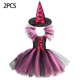 thumbnail image 1 of Disfraz de bruja para niñas, disfraz de Halloween, carnaval, fiesta, bruja infantil, bolsa, sombrero, traje de pájaro, 1 of 4
