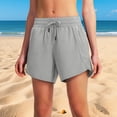 thumbnail image 6 of Endives Women's Workout Shorts Lightweight Gym Athletic Shorts With Zipper Pockets Comfy Fit Walking Hiking Tennis Running Shorts for Women, 6 of 6