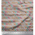 thumbnail image 1 of Soimoi Modal Satin Fabric Bottle & Wine Glass Bar Fabric Prints by Yard 42 Inch Wide, 1 of 5