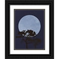 thumbnail image 1 of Artographie Studio 19x24 Black Ornate Wood Framed with Double Matting Museum Art Print Titled - Dark Night, 1 of 4