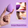 thumbnail image 4 of Set de esponjas de maquillaje BS-MALL Pro V3.0 Cloud Tech, 6 unidades con funda, 4 of 8