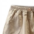 thumbnail image 6 of YunPes Middle Children's Straight Tube Fashionable Loose Casual Jeans Girls Size 16 Shorts, 6 of 6