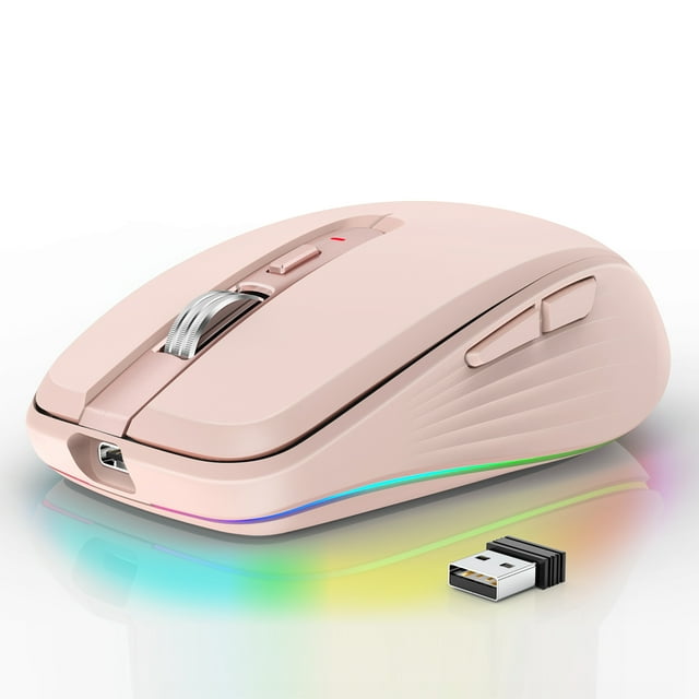 Indicateur Optique, Souris d'Ordinateur Dpi Réglable Souris Intégrée Dpi Réglable Double Mode Batterie Intégrée Ordinateur Portable Buzhi Bt5.1 Double Mode Dsfen
