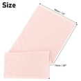 thumbnail image 6 of PiccoCasa 2PCS 100% Cotton Ribbed Hand Towels 13" x 29" Quick Dry Pink, 6 of 7