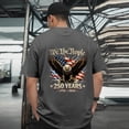 thumbnail image 2 of UngA American 250th Anniversary Shirts, 1776-2026 250th Anniversary Shirt, Mens Patriotic Shirts Men Dark Gray,S, 2 of 6