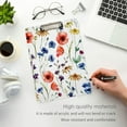 thumbnail image 5 of Coolnut Wildflowers Clipboard A4 Standard Size Decorative Clipboard with Low Profile Metal Clip for Students Men Women Classroom and Office Gifts, 5 of 7