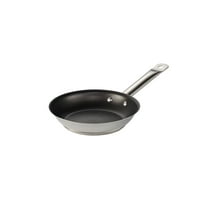 Tramontina 8-Inch Tri-Ply Stainless Steel Nonstick Saute Pan with Tublar Stainless Steel Handle Oven-Safe, Dishwasher Safe