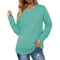 thumbnail image 3 of Fantaslook Sweatshirts for Women Crewneck Casual Long Sleeve Shirts Tunic Tops, 3 of 9