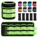 thumbnail image 1 of Par de pesas para tobillo Fragraim ajustables de 2 a 10 libras, color verde, 1 of 6