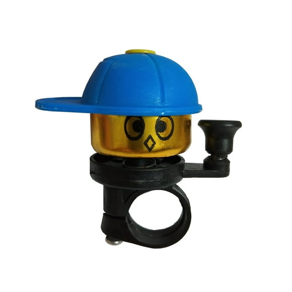 Sonnette de Vélo pour Enfants Mode Sonnette de Cyclisme Sirène Mini Sonnettes Accessoires de Sport Extérieur pour Enfants (Bleu)