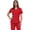 Red, variant on Lightweight Breathable V-Neck Scrubs, 4-Way Stretch, 2 Pockets, Modern Fit