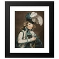 thumbnail image 2 of John Jones 15x18 Black Modern Framed Museum Art Print Titled - Dorothy Jordan (1791), 2 of 5