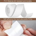 thumbnail image 5 of Bathroom Bathtub Seal, Self-adhesive Sealing Waterproof Silicone Tape for Sink, Kitchen Countertop, Shower, Toilet and Wall Corners (1.5" X 10.5FT , White), 5 of 6