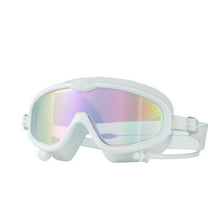 Swim Goggles Wide View Anti-Fog Swimming Goggles,No Leaking Waterproof Safety Glasses,High-Definition UV Protection Pool Goggles