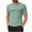Green, variant on Mens Clothes, Men's Summer Casual Fashion Short-sleeved Sports Short-sleeved Top/shirt