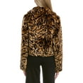 thumbnail image 2 of Adrienne Landau womens  Emory Jacket, s, Brown, 2 of 3