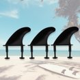 thumbnail image 4 of Juego de aletas de tabla de Surf blandas y ligeras para tabla de Surf, 3 uds., 4 of 9