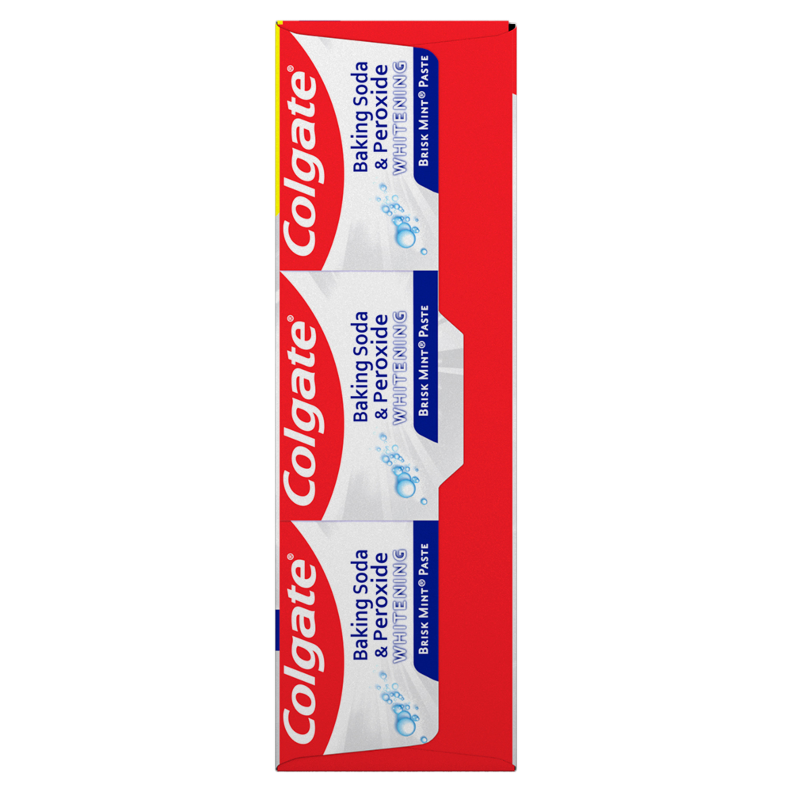 Colgate Baking Soda and Peroxide Whitening Toothpaste, Brisk Mint, 3 Pack - image 5 of 5
