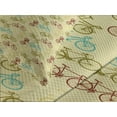 thumbnail image 4 of Ambesonne Bicycle Quilted Bedspread Set 3 Pcs, Contrast Vintage Colors, Queen Size, Multicolor, 4 of 5