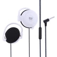 thumbnail image 1 of Auriculares estéreo con gancho de oreja con cable Clip Earphones S-520, 1 of 8