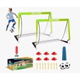 thumbnail image 1 of Xtellar 2pcs Portería De Futbol Niños Con Accesorios Entrenamiento, 1 of 1