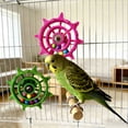 thumbnail image 4 of Bird Play Rotating Chewing Gadget Cage With Movement Parrot Entertainment Item With Material Sparrow Parrot Companion (5 Color), 4 of 4