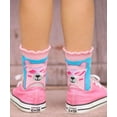 thumbnail image 5 of Jefferies Socks Girls Mermaid Animals Pattern Fashion Crew Socks 9 Pack, 5 of 6
