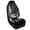 American Flag Deer Skull Print, variant on chaqlin Front Car Seat Cover Anti-Scratch Seat Covers for Cars Polyester Quick Install, Suitable for Sedan Truck, Lightning Black Cat Print