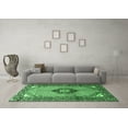 thumbnail image 3 of Ahgly Company Indoor Rectangle Persian Emerald Green Traditional Area Rugs, 5' x 7', 3 of 4